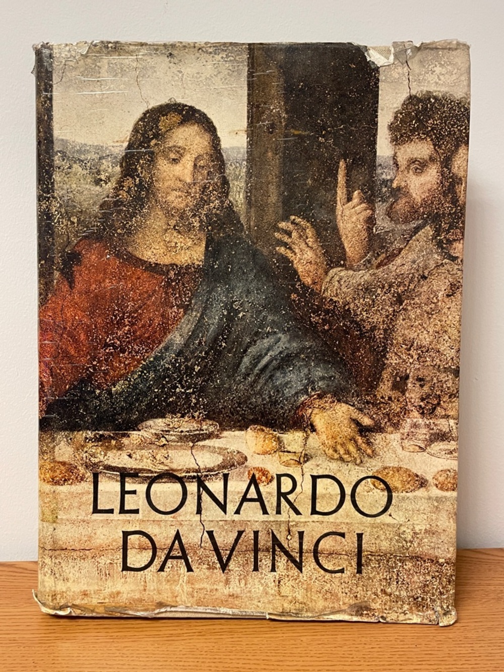Vintage Leonardo Da Vinci HCDJ Book Printed in Italy Reynal and Company 15" X 11